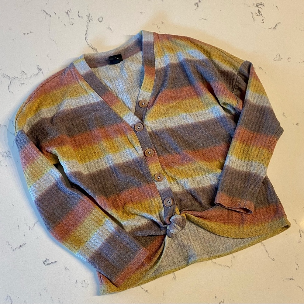 Striped Cardigan